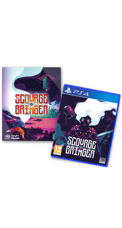 Jeu SCOURGEBRINGER COLLECTOR (500.EXP) - PS4 - Édition Limitée Pix'n Love Games - Neuf Sous Cellophane - Version FR