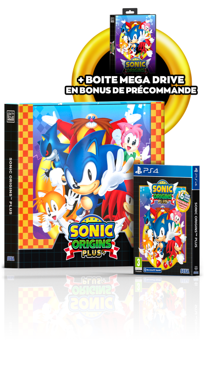 Sonic Origins Plus - Edition Collector PS4 - Pix'n Love Editions